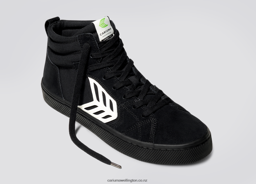 Men Cariuma All Black/Ivory TZ68P2143