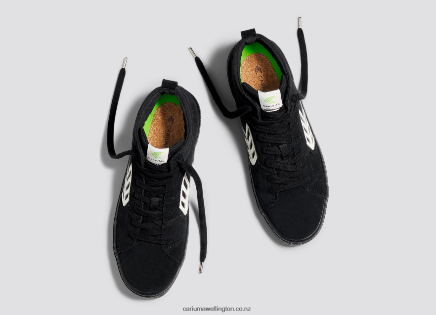 Men Cariuma All Black/Ivory TZ68P2143