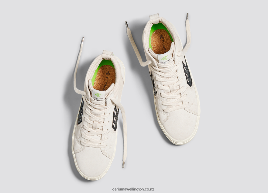 Men Cariuma Off-White Vintage/Black TZ68P2145