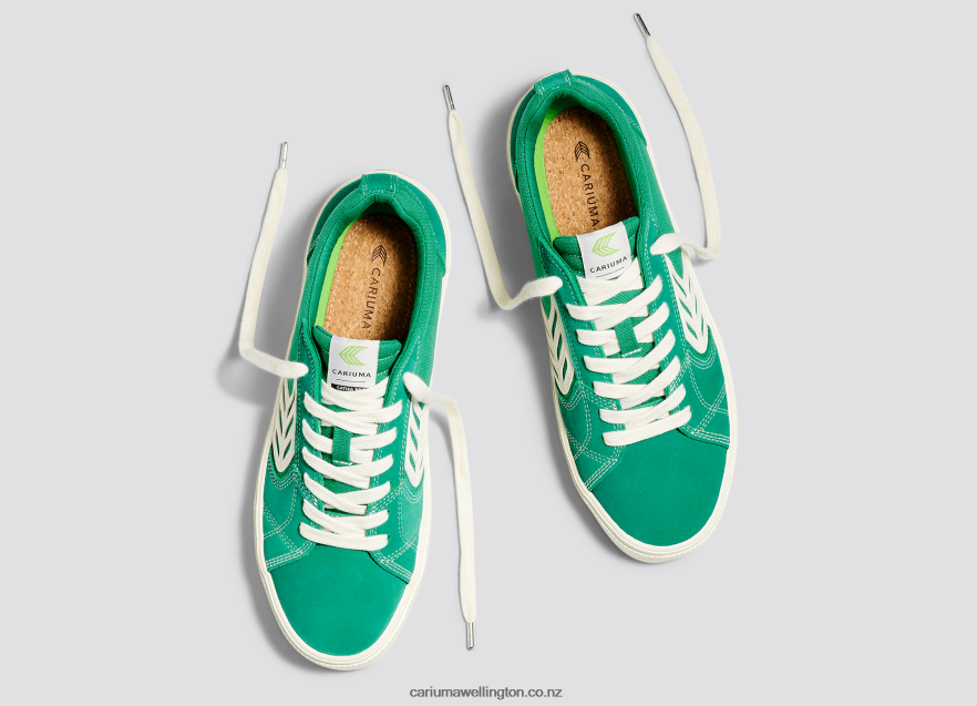 Men Cariuma Green Contrast/Ivory TZ68P2140