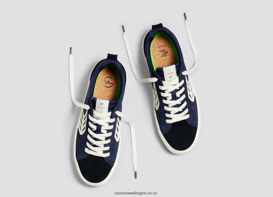 Men Cariuma Master-Piece Navy/Ivory TZ68P273