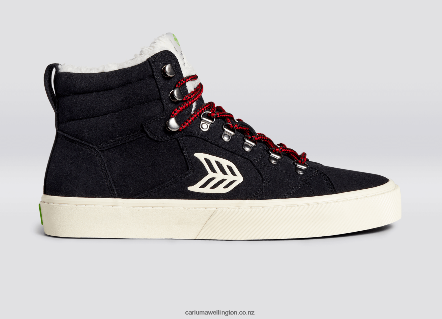 Men Cariuma Black Suede TZ68P2192