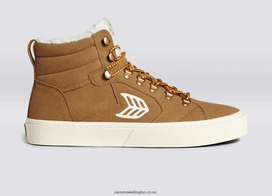 Men Cariuma Camel Suede TZ68P2193