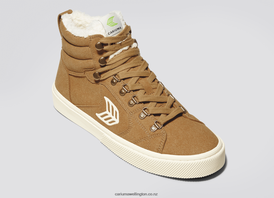 Men Cariuma Camel Suede TZ68P2193