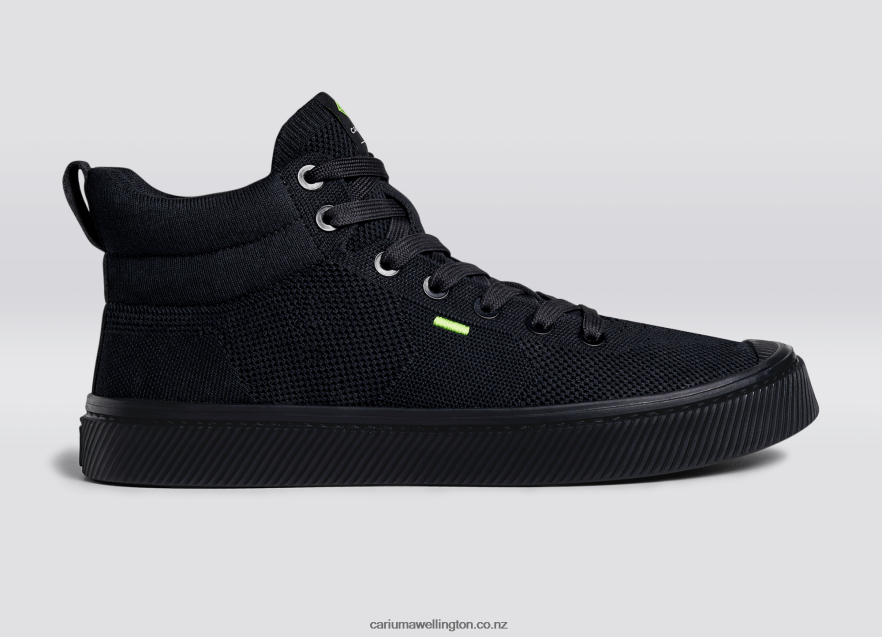 Men Cariuma All Black Knit TZ68P2190