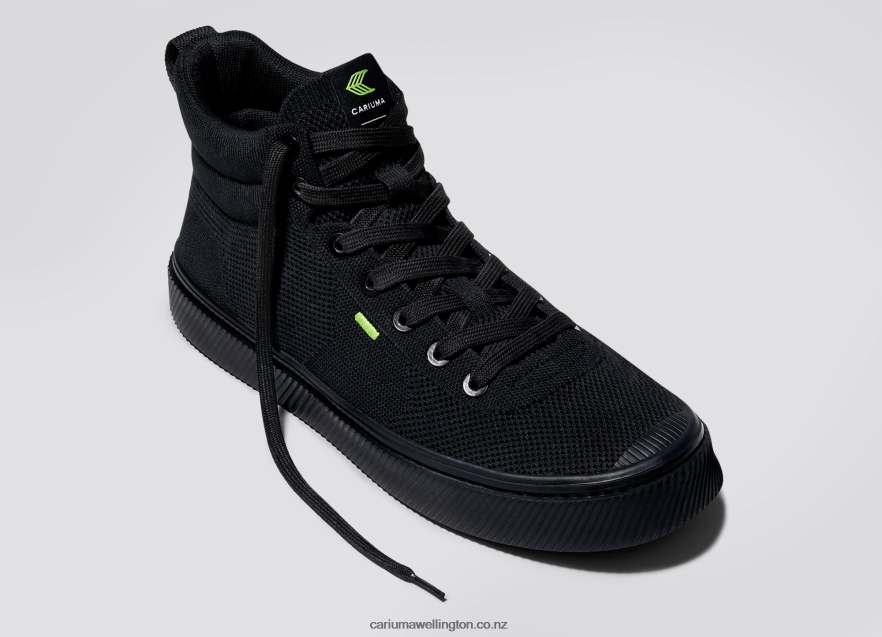 Men Cariuma All Black Knit TZ68P2190