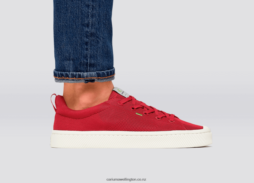 Men Cariuma Raw Red Knit TZ68P2185