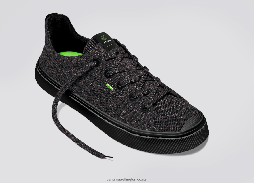 Men Cariuma Stone Black Knit TZ68P2182