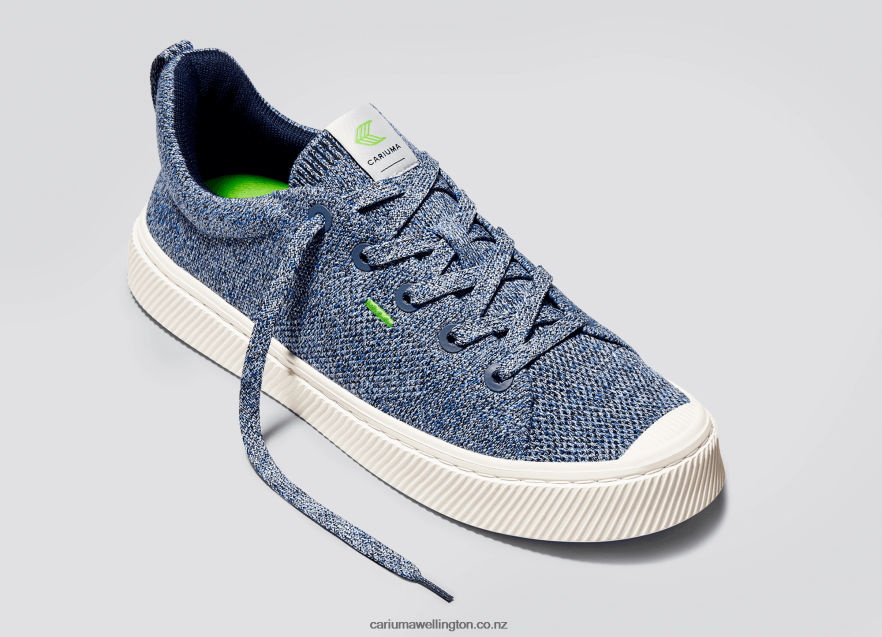 Men Cariuma Stone Blue Knit TZ68P2183