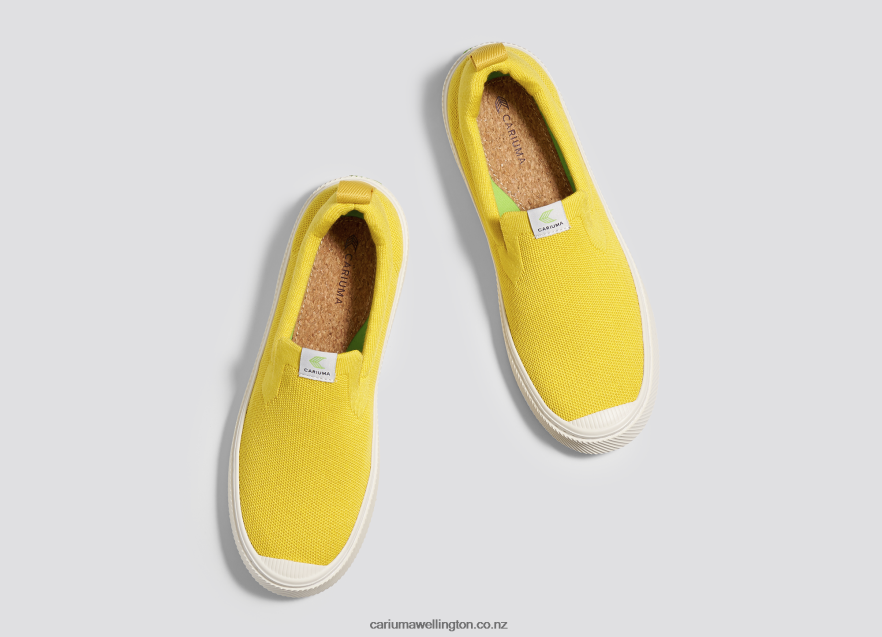 Men Cariuma Yellow Knit TZ68P2170