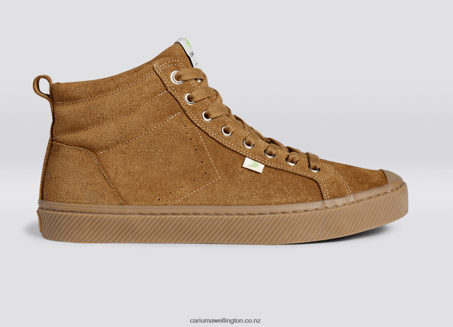Men Cariuma All Camel Suede TZ68P267