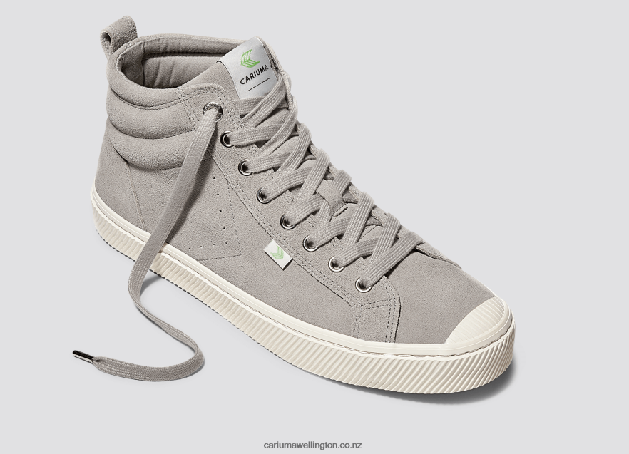 Men Cariuma Grey Suede TZ68P271