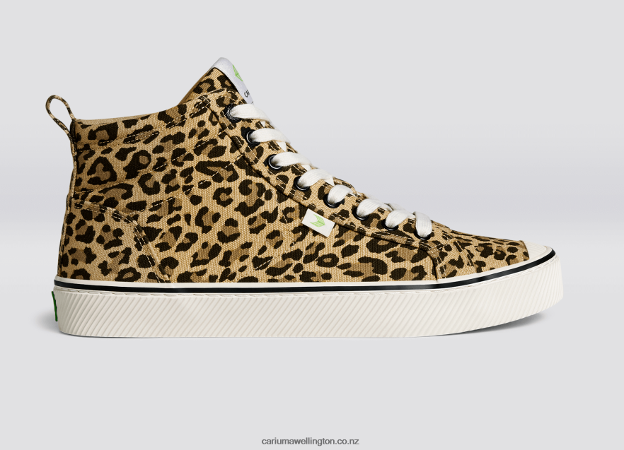 Men Cariuma Leopard Canvas TZ68P258