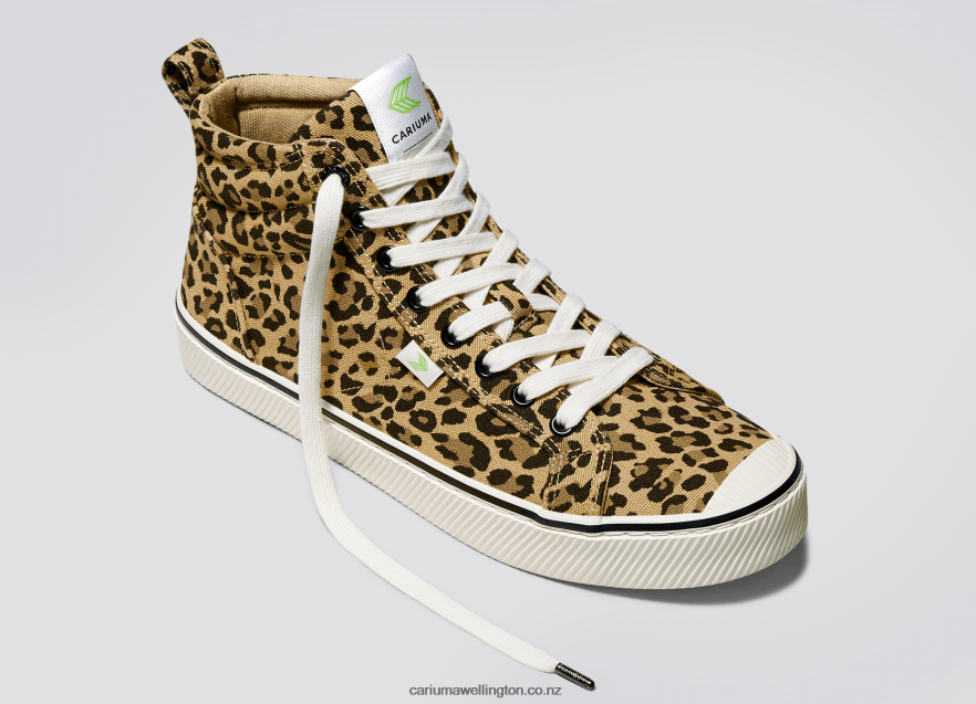 Men Cariuma Leopard Canvas TZ68P258