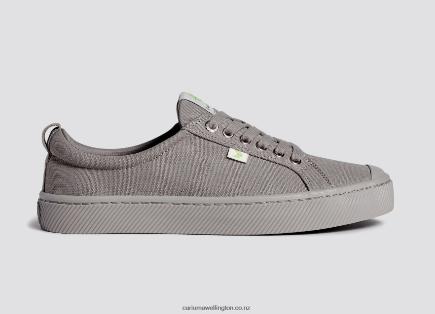 Men Cariuma All Grey Canvas TZ68P233