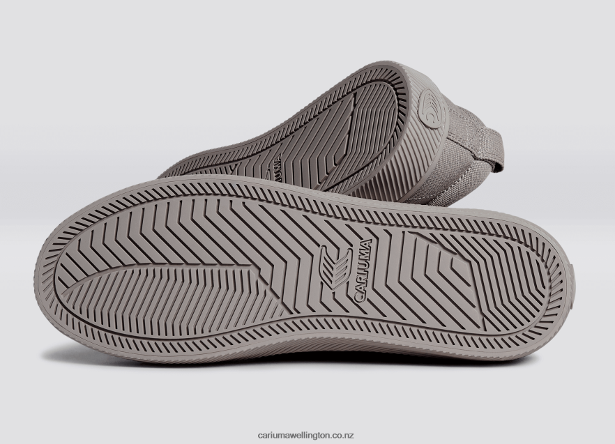 Men Cariuma All Grey Canvas TZ68P233