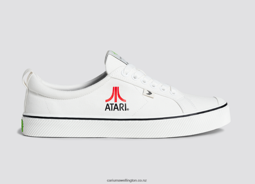 Men Cariuma Atari Off-White Canvas TZ68P291