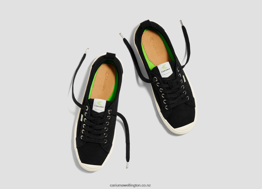 Men Cariuma Black Suede TZ68P243