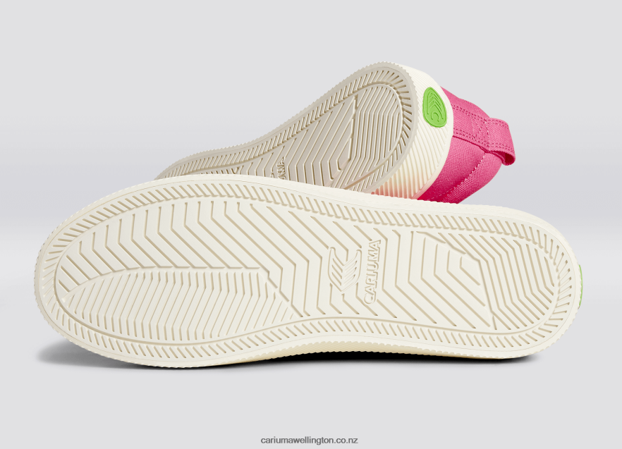 Men Cariuma Bright Pink Canvas TZ68P224