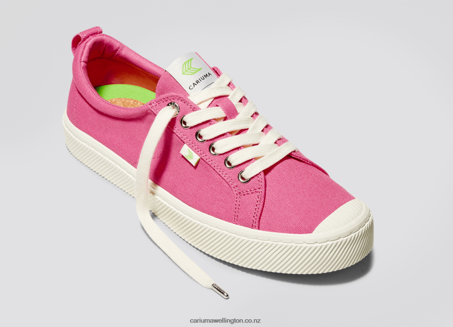 Men Cariuma Bright Pink Canvas TZ68P224