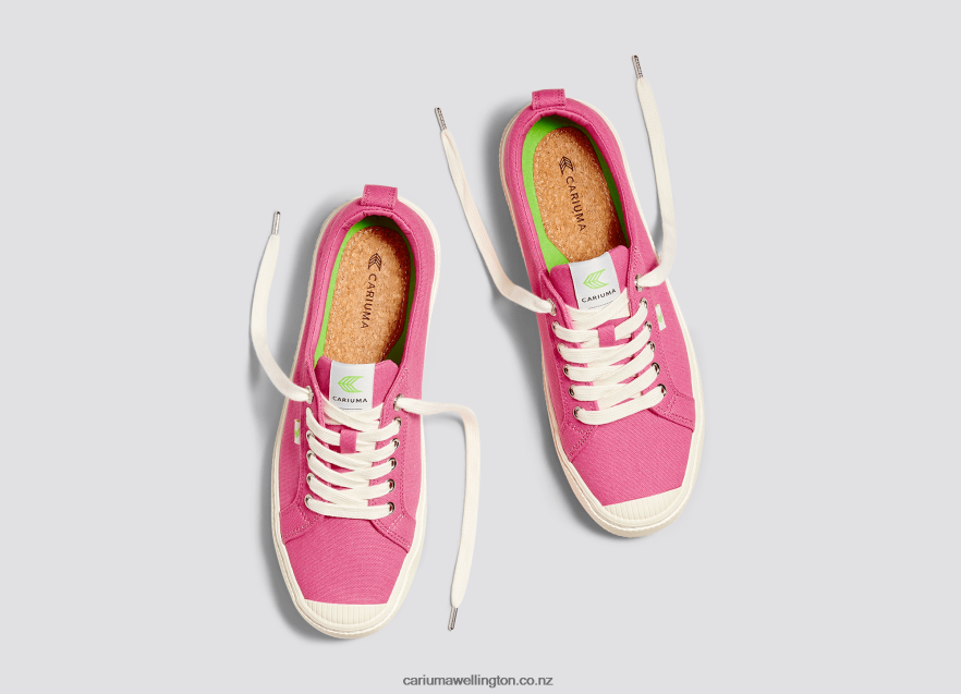 Men Cariuma Bright Pink Canvas TZ68P224