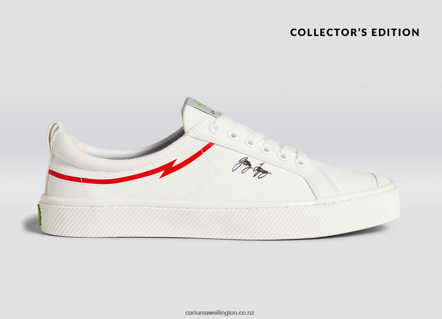 Men Cariuma Gerry Lopez Off-White Canvas TZ68P288
