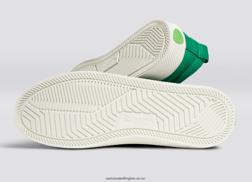 Men Cariuma Green Canvas TZ68P24