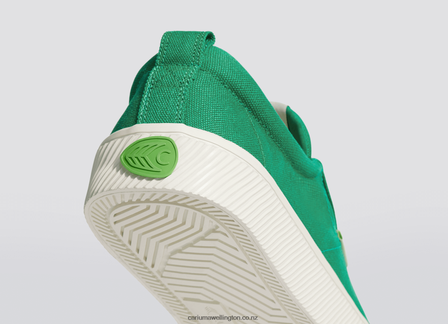 Men Cariuma Green Canvas TZ68P24