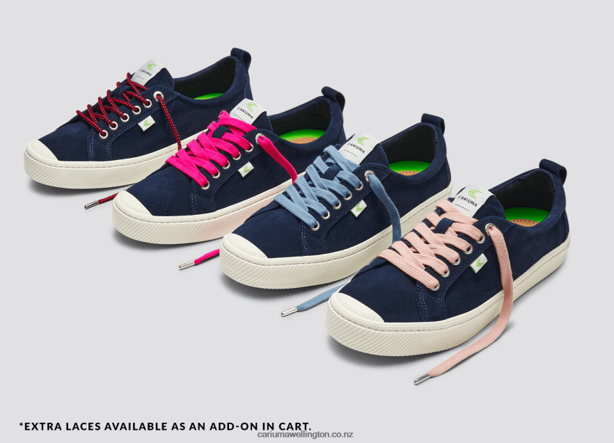 Men Cariuma Navy Suede TZ68P248