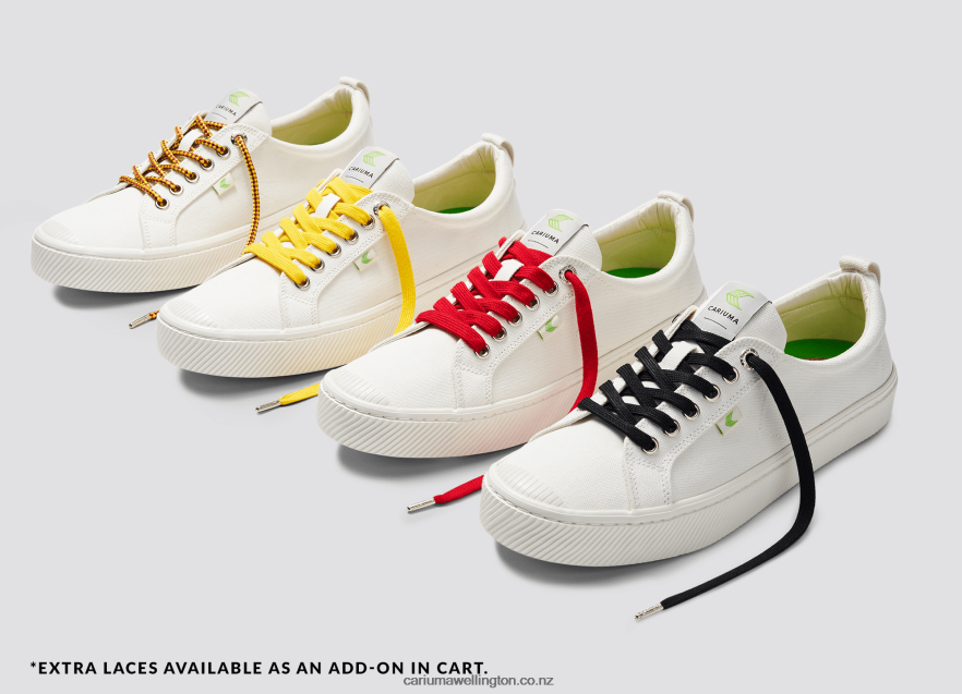 Men Cariuma Off-White Canvas TZ68P21