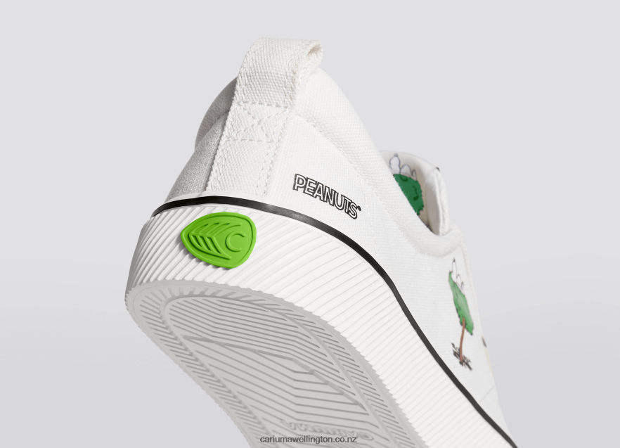 Men Cariuma Peanuts Earth Off-White Canvas TZ68P282