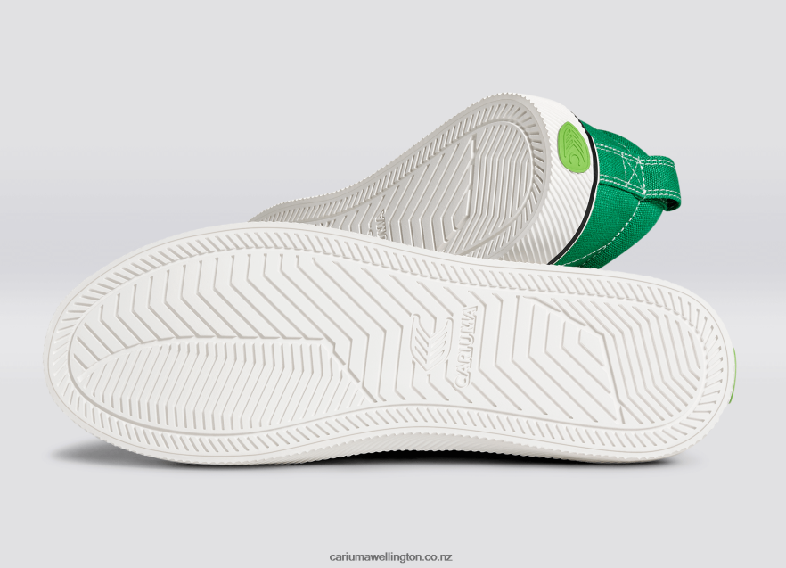 Men Cariuma Peanuts Surf Green Canvas TZ68P284