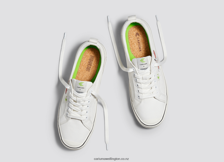 Men Cariuma Peanuts Surf Off-White Canvas TZ68P283