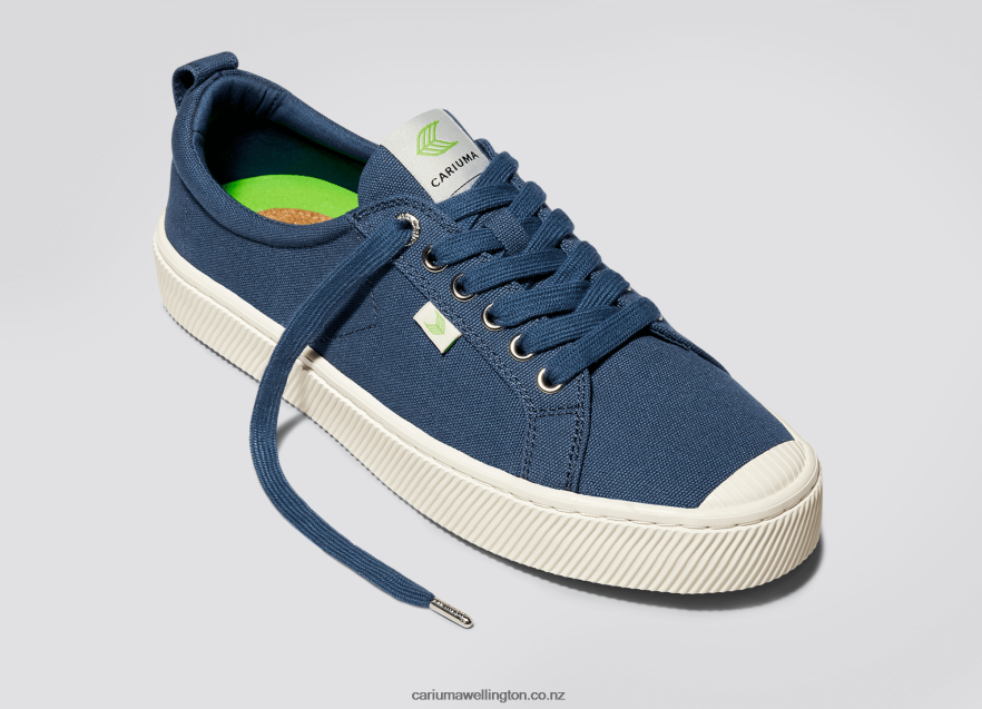 Men Cariuma Shadow Blue Canvas TZ68P23