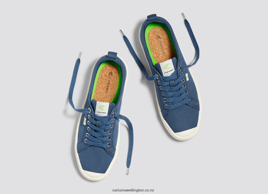 Men Cariuma Shadow Blue Canvas TZ68P23