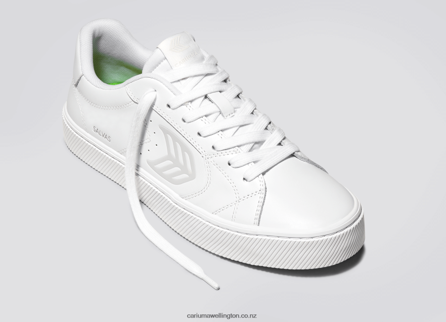 Men Cariuma White LWG Leather/Ice TZ68P296