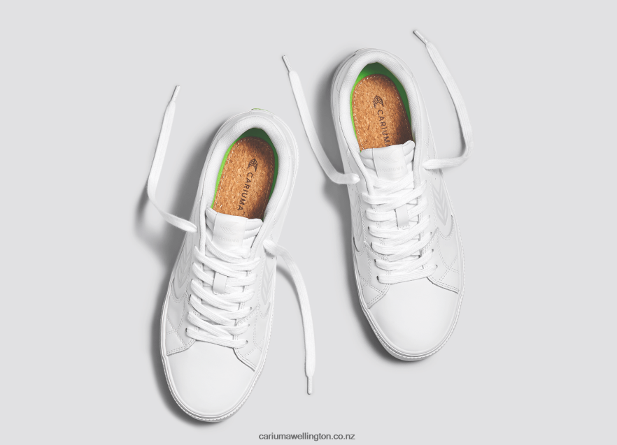 Men Cariuma White LWG Leather/Ice TZ68P296