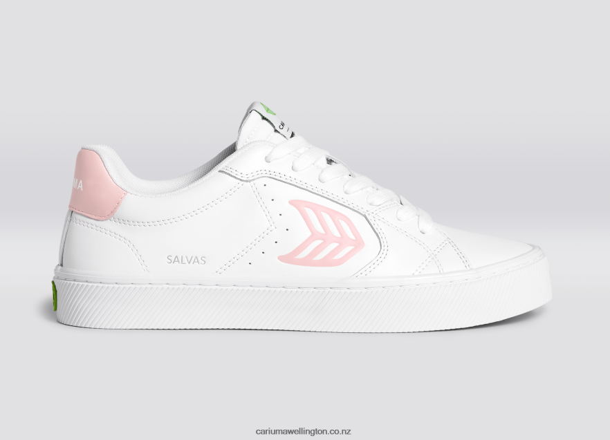 Men Cariuma White LWG Leather/Rose TZ68P2103
