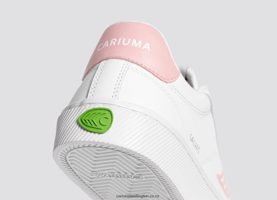 Men Cariuma White LWG Leather/Rose TZ68P2103