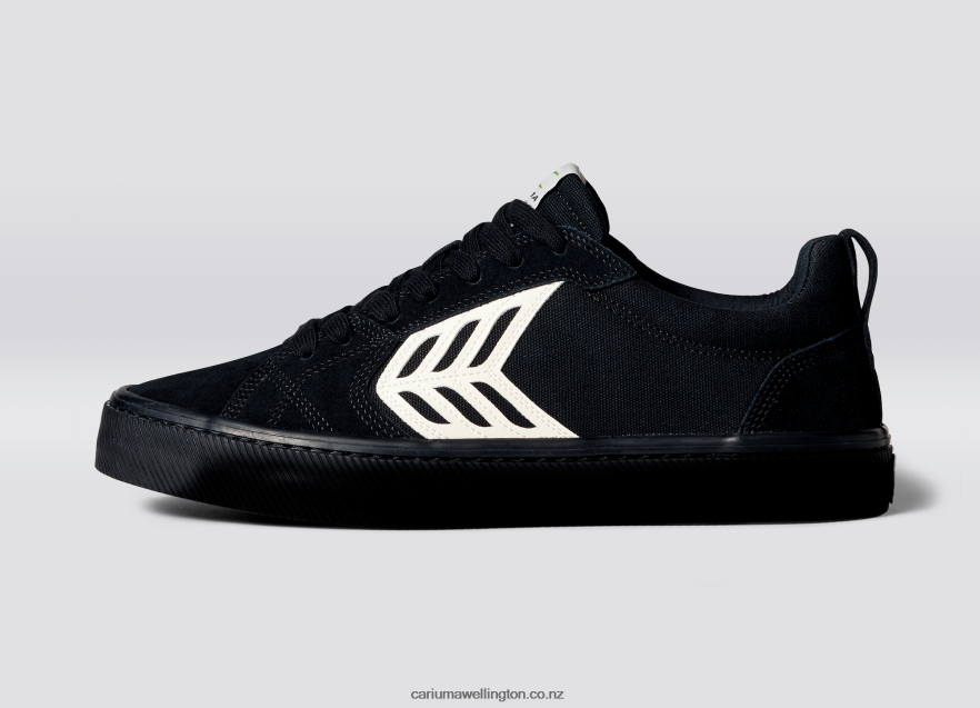 Men Cariuma Left foot(Single Shoe)-All Black/Ivory TZ68P2150