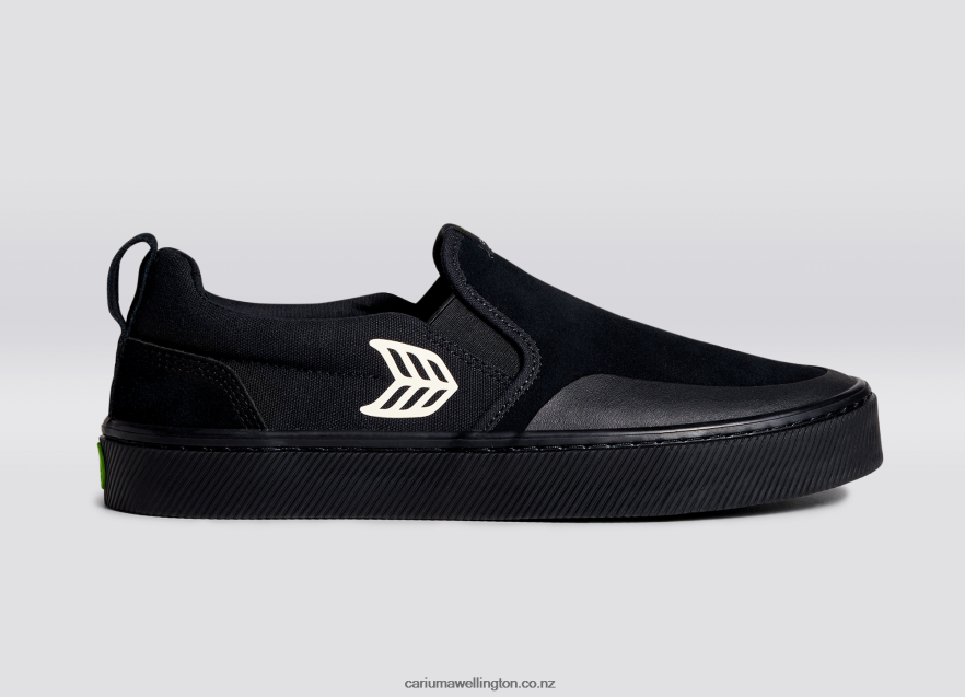 Men Cariuma All Black/Ivory TZ68P2112