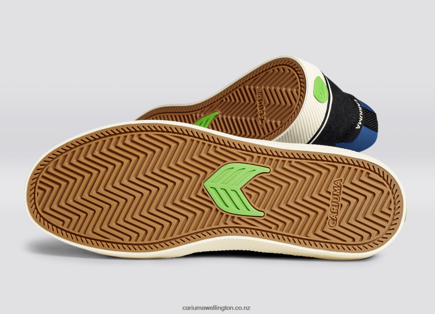 Men Cariuma Black & Blue/Ivory TZ68P2125