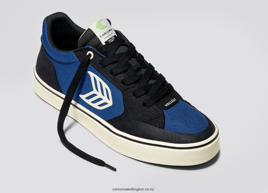 Men Cariuma Black & Blue/Ivory TZ68P2125