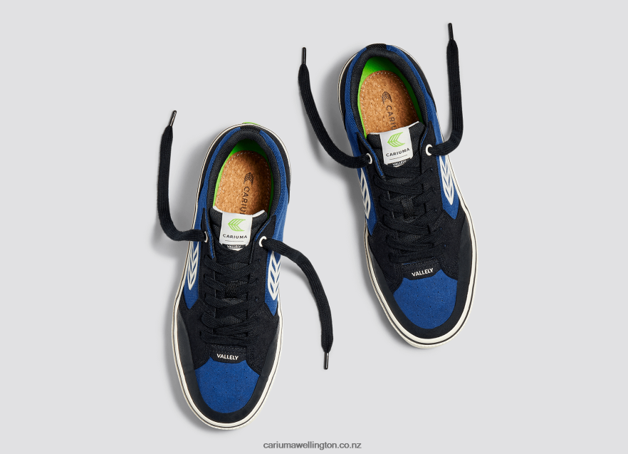 Men Cariuma Black & Blue/Ivory TZ68P2125