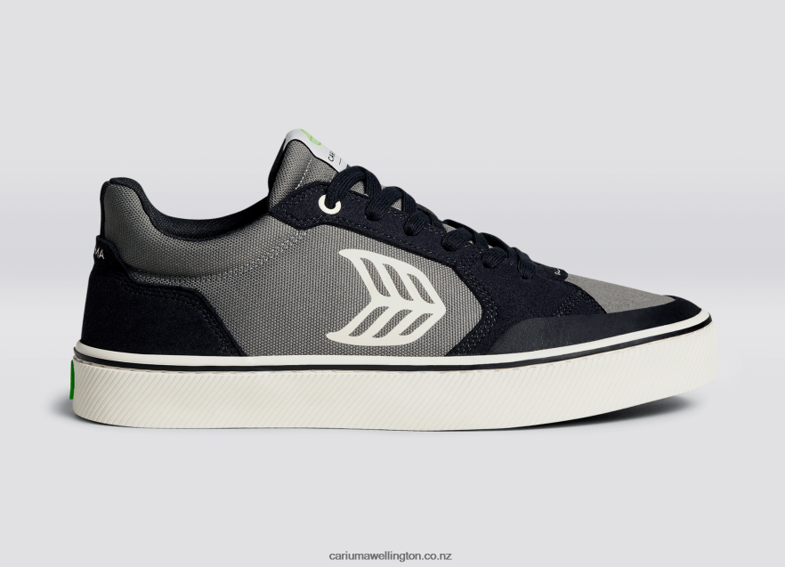 Men Cariuma Black & Charcoal Grey/Ivory TZ68P2118