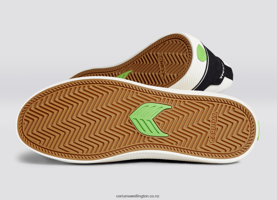 Men Cariuma Black & Off-White Vintage/Black TZ68P2122