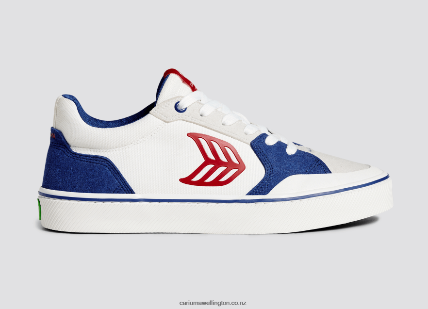 Men Cariuma Blue & Off-White/Red TZ68P2123
