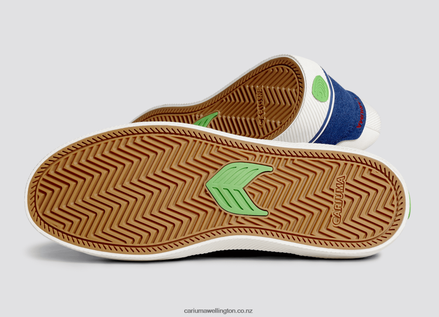 Men Cariuma Blue & Off-White/Red TZ68P2123