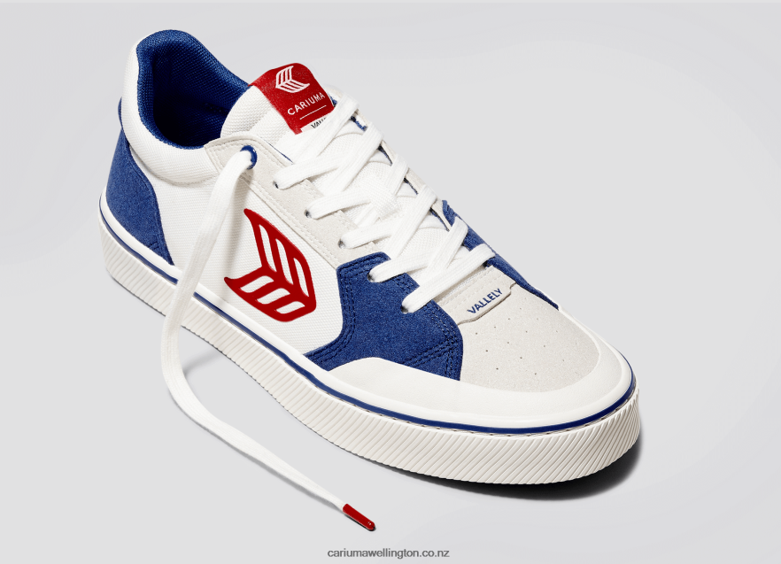 Men Cariuma Blue & Off-White/Red TZ68P2123