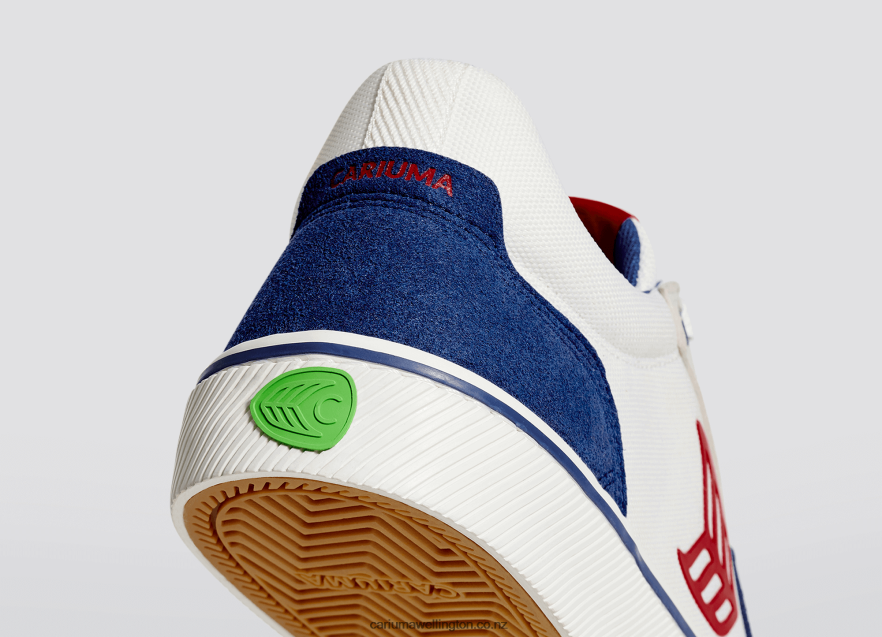 Men Cariuma Blue & Off-White/Red TZ68P2123